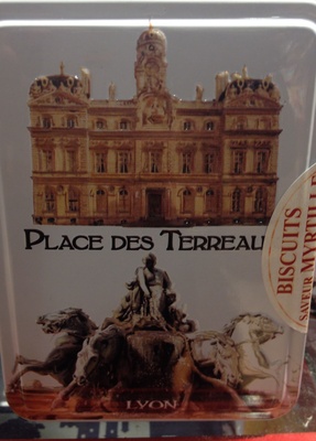 Biscuits saveur myrtille