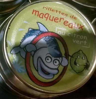 Rillettes de Maquereaux au Citron Vert front packaging