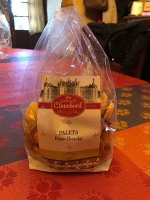 Palets poire chocolat