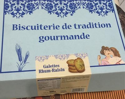 Galettes Rhum-Raisin