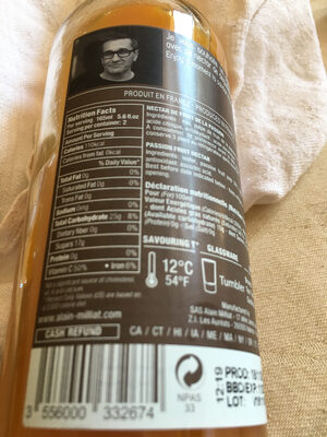 Nectar Fruit De La Passion front packaging