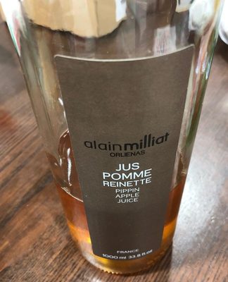 Jus pomme reinette