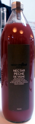 Nectar pêche de vigne