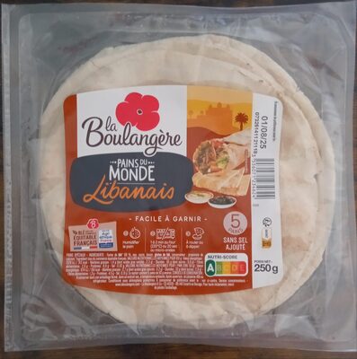 5 Pains Libanais 250g