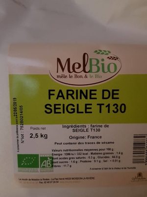 Farine de seigle T130