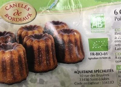 Canelés de Bordeaux