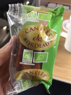 Canelés front packaging