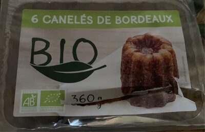 6 Canelés de Bordeaux Bio