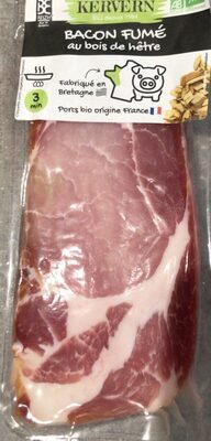 Bacon fumé au bois de hêtre