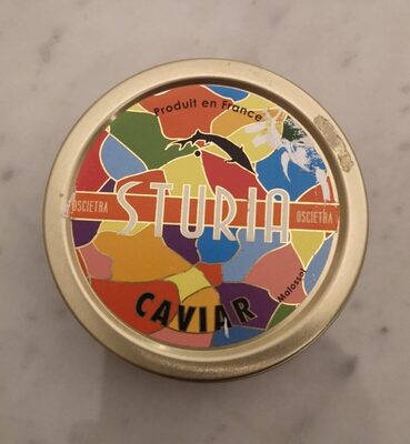 Caviar front packaging