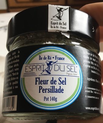 Fleur de sel persillade pot 140g