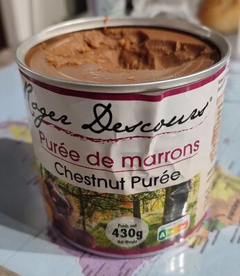 Purée de marrons front packaging