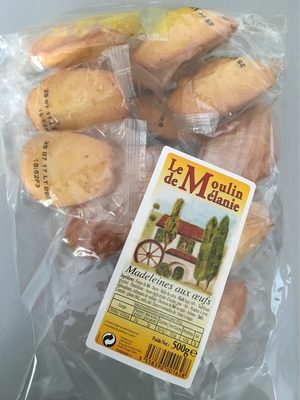 Madeleines aux oeufs