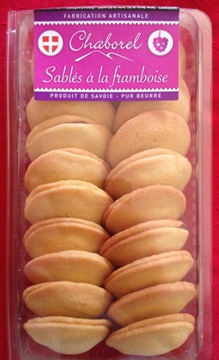 Sablés à la framboise