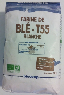 Farine de blé - T55 blanche