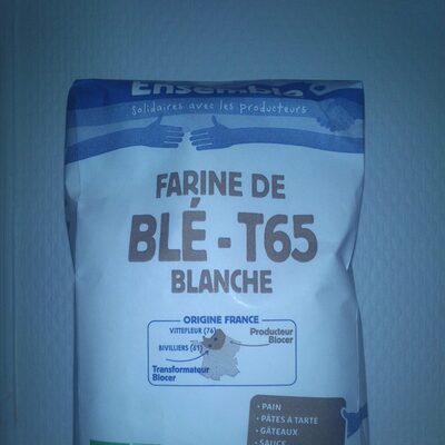 Farine de blé T65 blanche