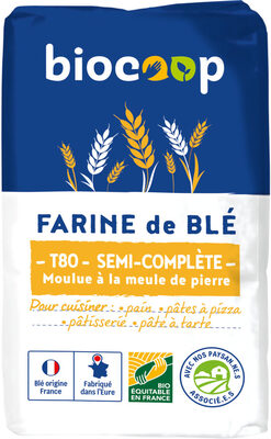Farine de blé T80 1kg