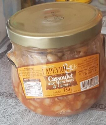 Cassoulet   aux  manchons  de  canard front packaging