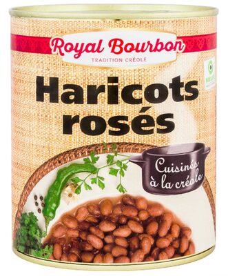 Haricots roses cuisinés 4/4 front packaging
