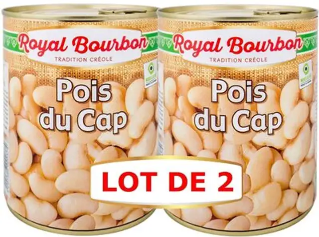 Lot de 2 pois cap naturel 4/4 front packaging