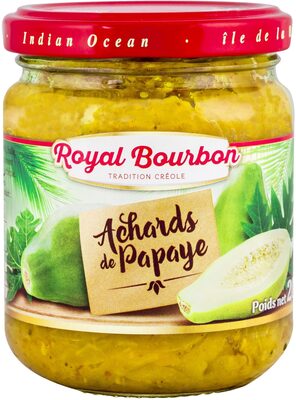 Achard papaye front packaging