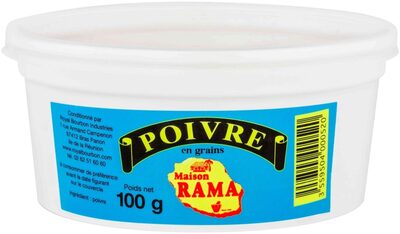 Poivre en grains pot 100g rama