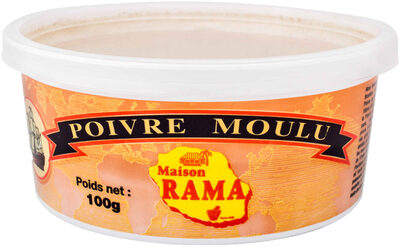Poivre fin pot 100g rama