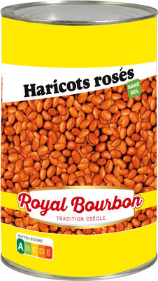Haricots rosés naturels sans sel 5/1