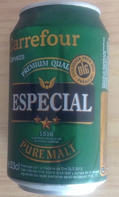 Cerveza especial
