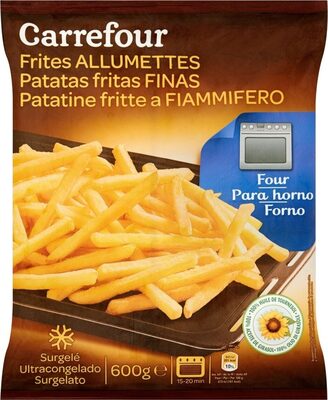 Patatas corte fino especial para horno