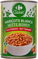 Haricots blancs à la tomate