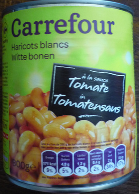 Haricots blancs à la tomate