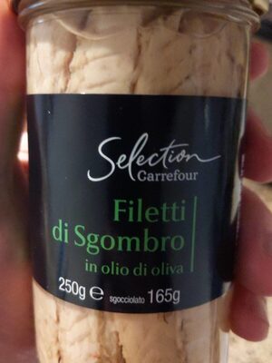 Filetti di sgombro in olio d'oliva