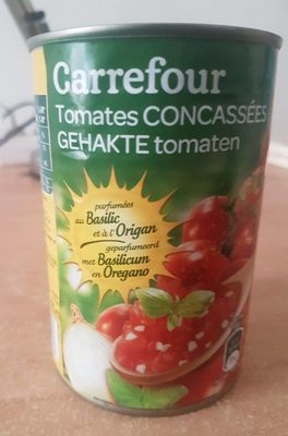 Pulpe de tomates Oignons, basilic & origan