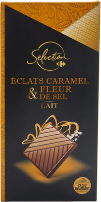Éclats caramel & fleur de sel lait