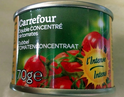 Double concentré de tomates