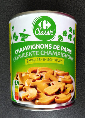 Champignons de Paris émincés