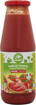 Purée de tomates Nature