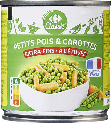 Petits pois carottes