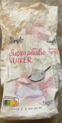 Sucre simplo poudre