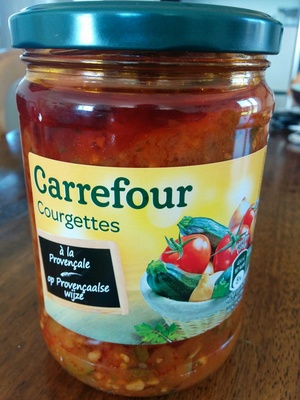 Courgettes à la provençale front packaging