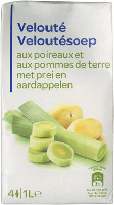 Velouté aux poireaux et pommes de terre