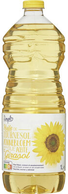 Huile de tournesol front packaging