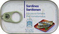 Sardines à la saucz tomate