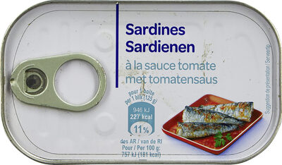 Sardines à la saucz tomate