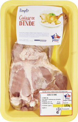 Cuisse de dinde front packaging