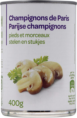 Champignons de paris - pieds & morceaux