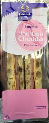Sandwich Jambon Cheddar Pain Suédois