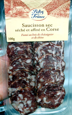 Saucisson sec séché et affiné dans la vallée d'Urtaca