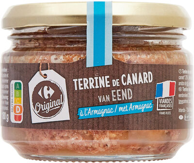 Terrine de canard à l'armagnac